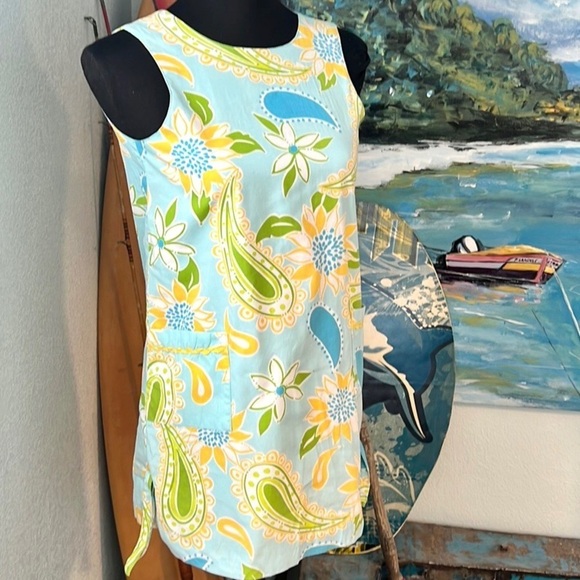 Lilly Pulitzer Other - Lilly Pulitzer,Size 10, Sleeveless Dress w/ Side Bows in Gorgeous Paisley Print